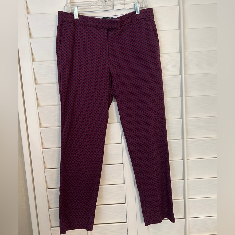 ANN TAYLOR Capri Pants Kate Fit 8 Tall